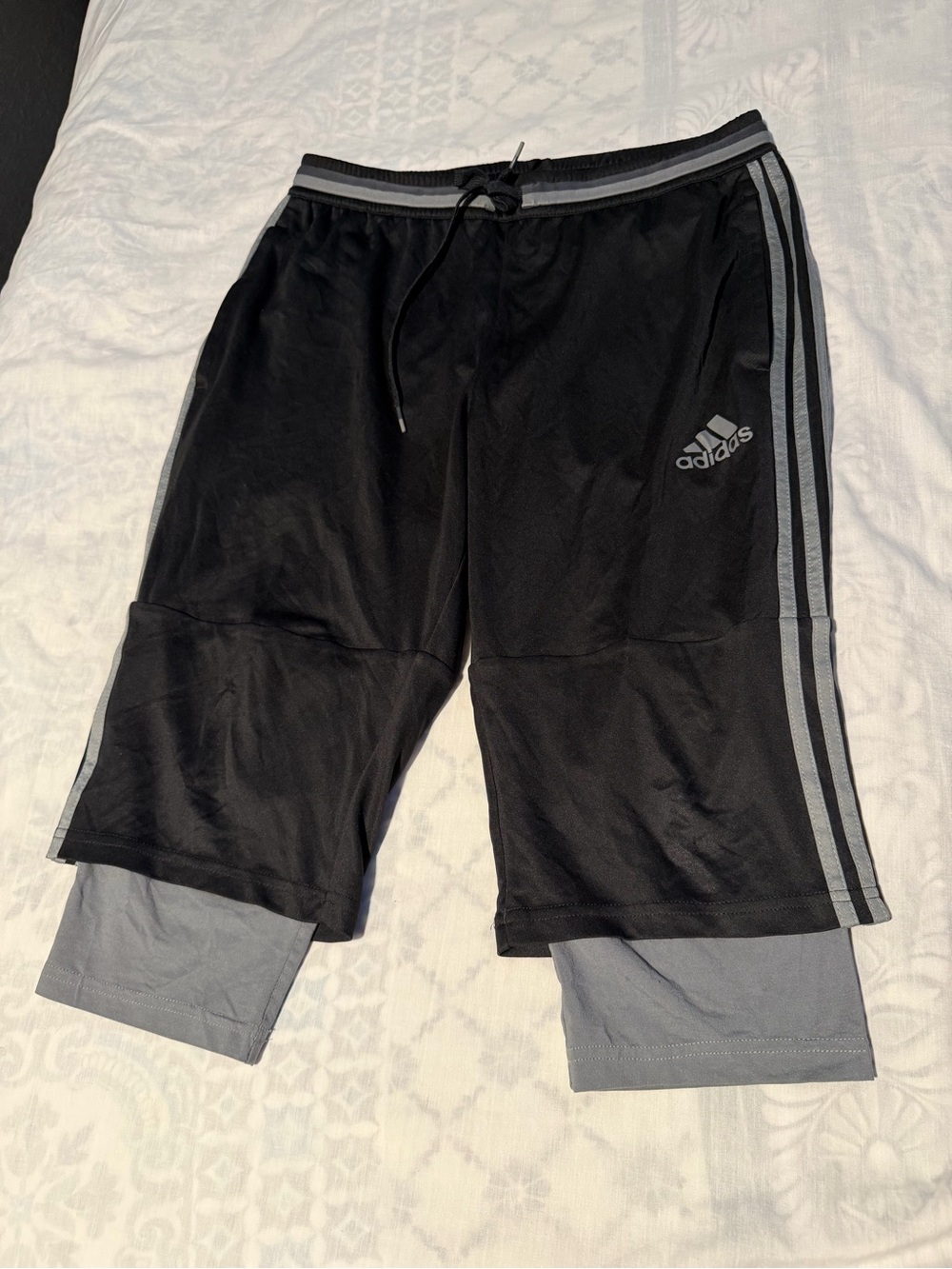 Adidas Adizero Climalite Soccer 3/4
Men's Pants Black Size Large